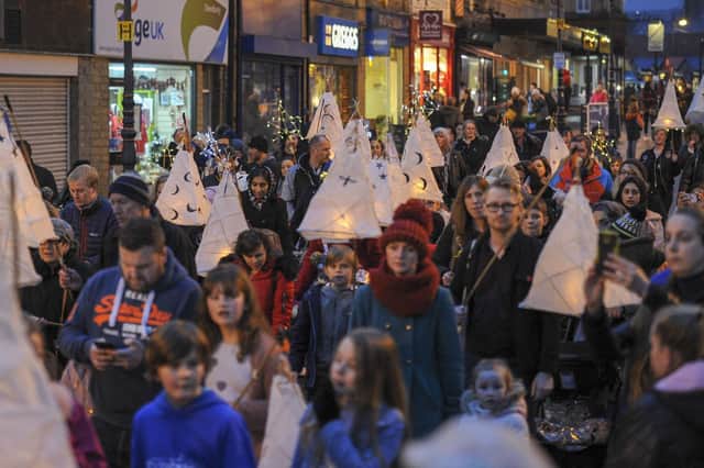 This year's Dewsbury Christmas lights switch-on is set to feature the town's biggest ever lantern parade