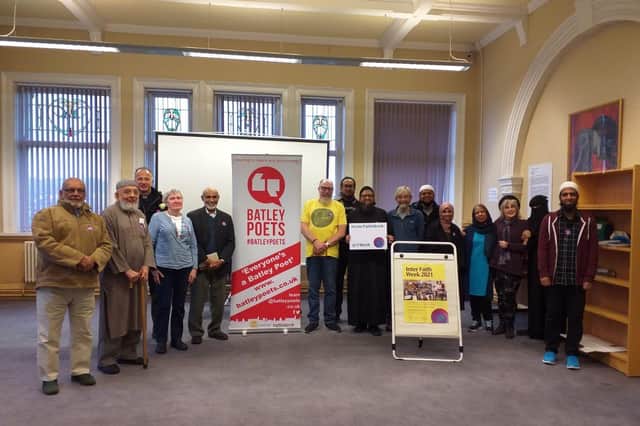 Batley Poets held an event at Batley Library during Inter Faith Week