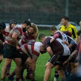 Cleckheaton forwards were in dominant form as the team beat Scarborough. Picture: Bruce Fitzgerald