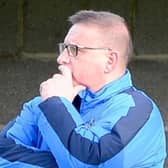 Liversedge FC manager Jonathan Rimmington, who believes his team were not at their best despite beating Lincoln United 6-1.
