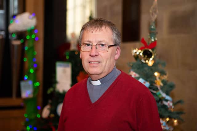 Rev Simon Cash at Dewsbury Minster