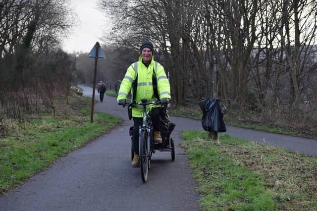 Sustrans ranger Rob Winslade on the Spen Valley Greenway