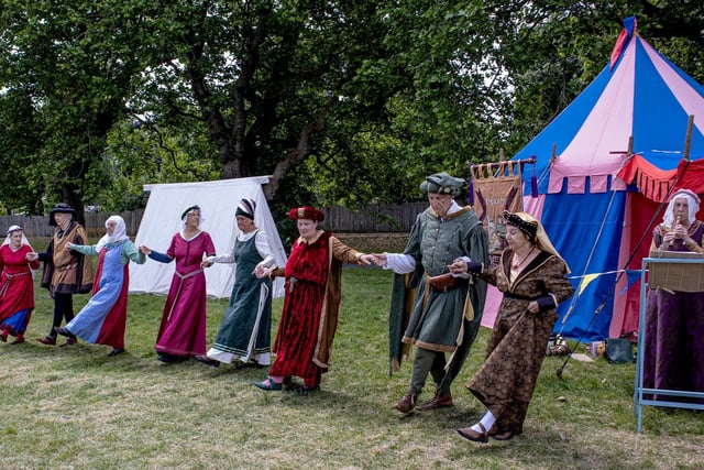 Medieval Re-enactment by Nigel Booth