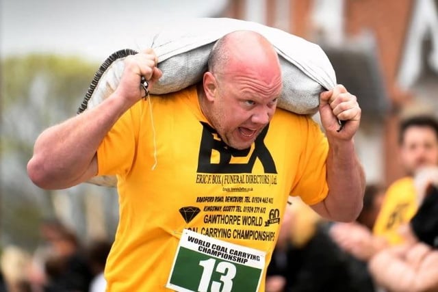 The 60th Annual World Coal Carrying Championship at Gawthorpe. Picture taken by Simon Hulme