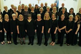 Some of the members of Wakefield choir The Sandal Singers.