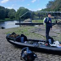 Young Birstall rugby captain completes 127-mile Leeds and Liverpool Canal kayak challenge with dad
