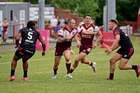 Action from Batley Bulldogs versus London Broncos. (Photo credit: Paul Butterfield)