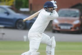 Cleckheaton's Waleed Akhtar continued his good start to the season by hitting an unbeaten 101 against Baildon.