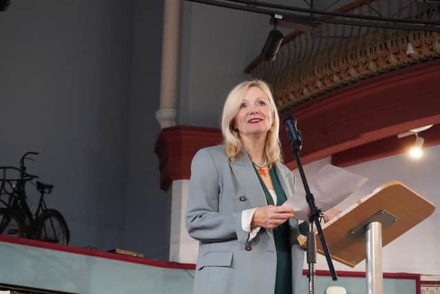 The event was attended by West Yorkshire Mayor Tracey Brabin, who gave a speech and has funded the service.