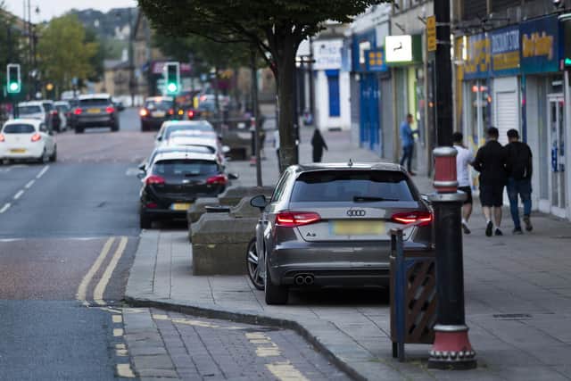 Commercial Street in Batley town centre