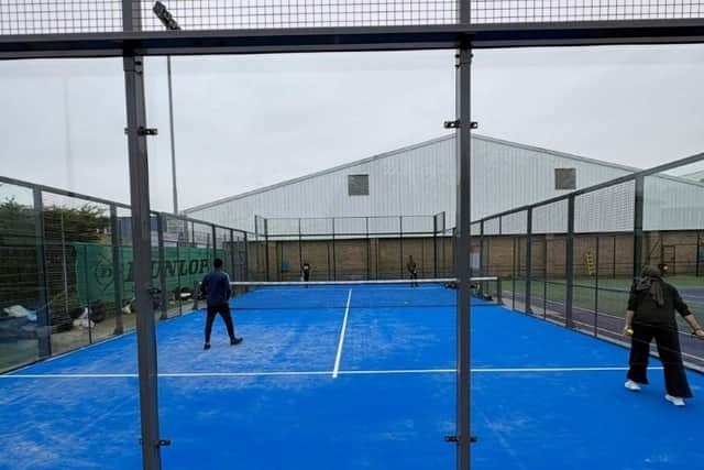 The new padel court at Batley Sports and Tennis Centre will operate under the We Do Padel brand and is part of a 12-month trial between them and Kirklees Active Leisure (KAL).