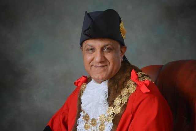Coun Masood Ahmed, Mayor of Kirklees.