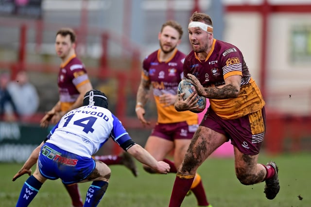 Action from Batley Bulldogs’ third round Challenge Cup win over Workington Town.