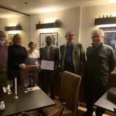 Members of Dewsbury Rotary Club pictured at a farewell dinner to mark the end of an historic era. From left to right: Anne Reid Skeleton, Ian Leaske, Susan Vesely, Maureen Leaske, Dr Thimme Gowda (president), Martin Vesely and Andrew Young.