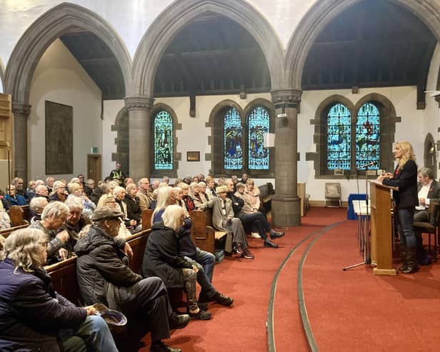 Over 100 people attended a meeting organised by Kim Leadbeater, MP for Batley and Spen, to discuss the future of Cleckheaton Hall, which is temporarily closed.