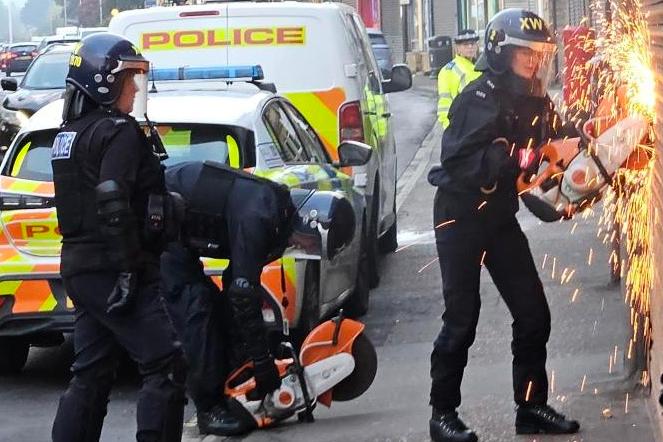 Large amounts of drugs seized in police raid on business premises in Dewsbury