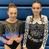 Town Flyers' Esme Keal and Llana Green competed in the British Schools Trampoline Championships.