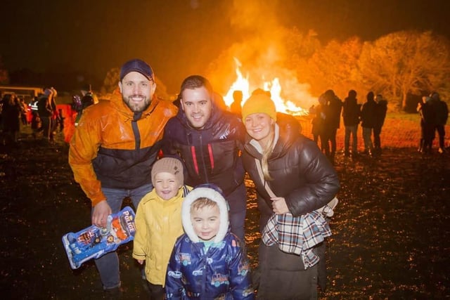 Bonfire and firework fans braved the Great British weather in November for Mirfield and District Round Table’s bonfire extravaganza.