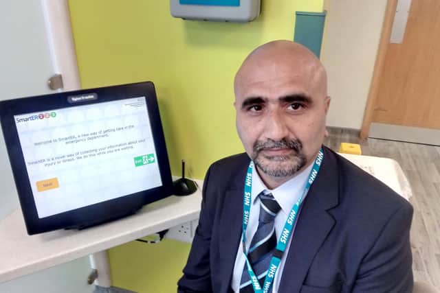 Dr Amjid Mohammed, accident and emergency consultant at CHFT
