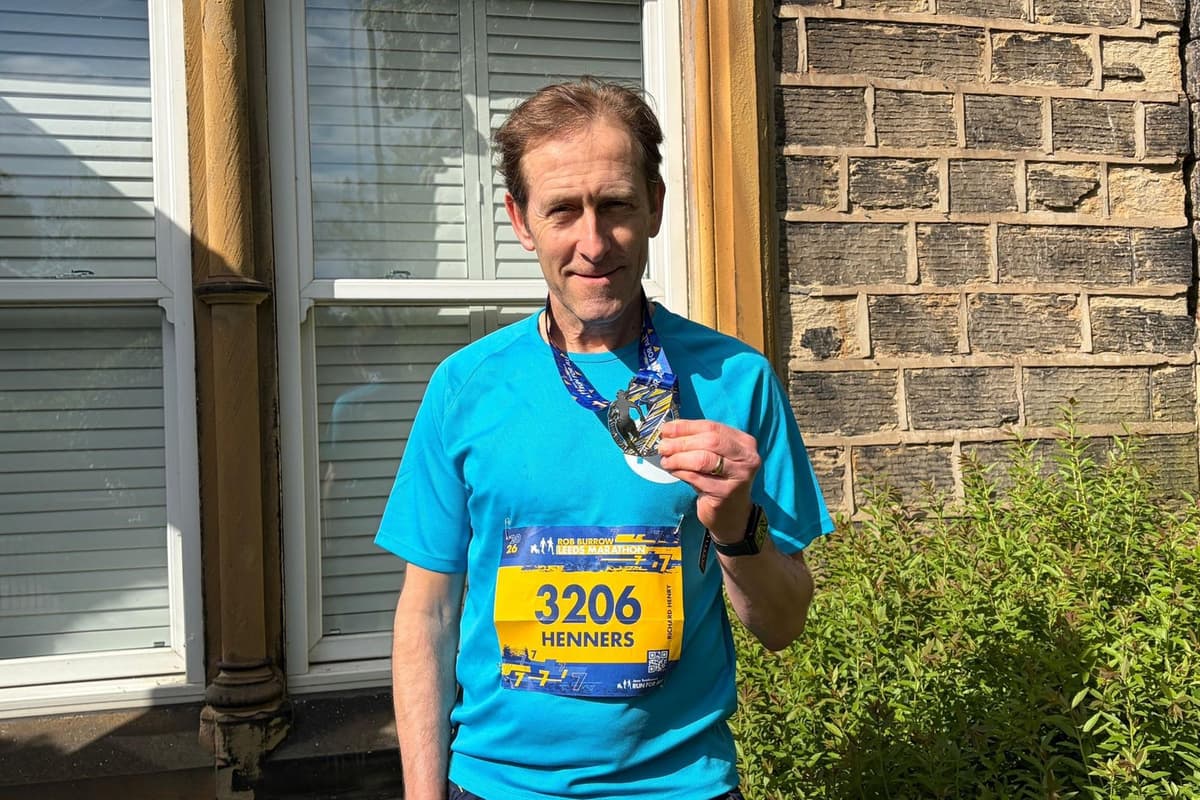 I did not stop running up the infamous Otley hill - but it is nothing ...