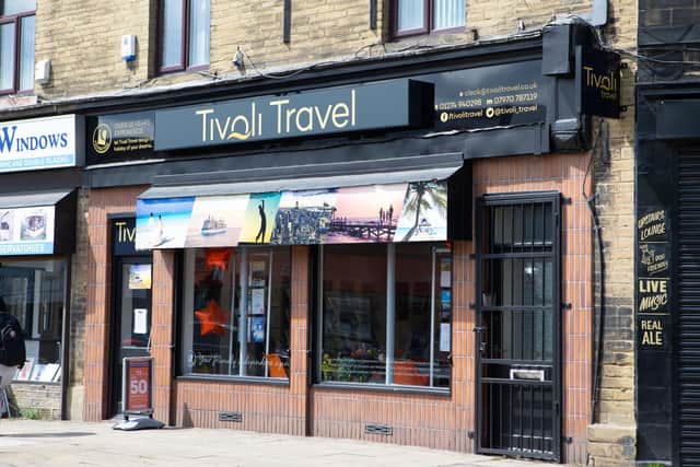 Tivoli Travel on Market Street, Cleckheaton.