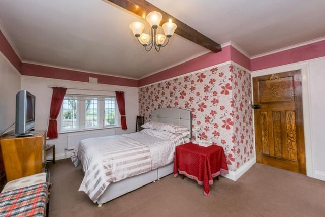 One of the property's four double bedrooms.