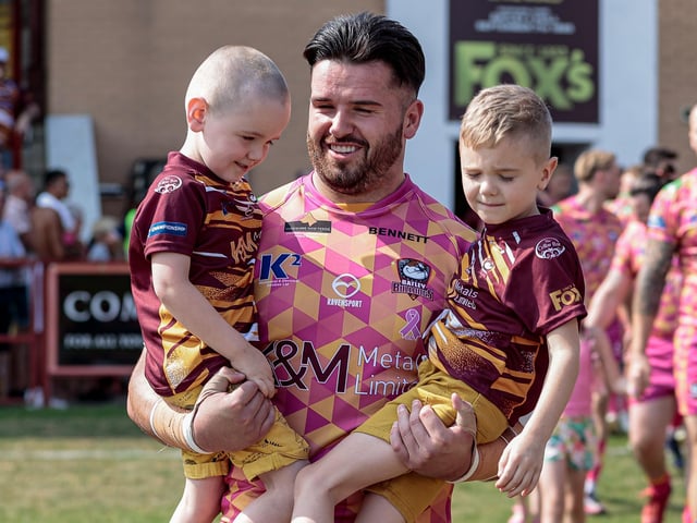 Batley Bulldogs' Pink Weekend at the Fox's Biscuits Stadium to raise funds for a breast cancer charity