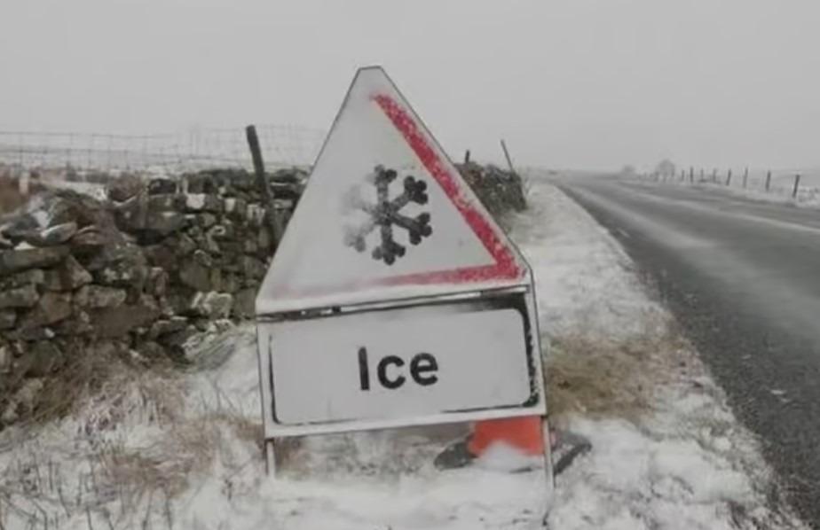 Met Office yellow weather warning: Snow and ice warning for Dewsbury ...