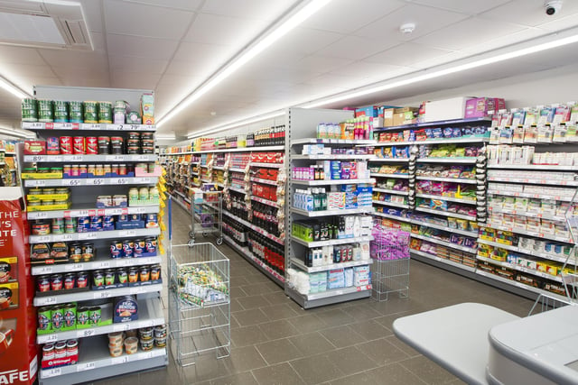 Inside the new Heron Foods store in Cleckheaton.