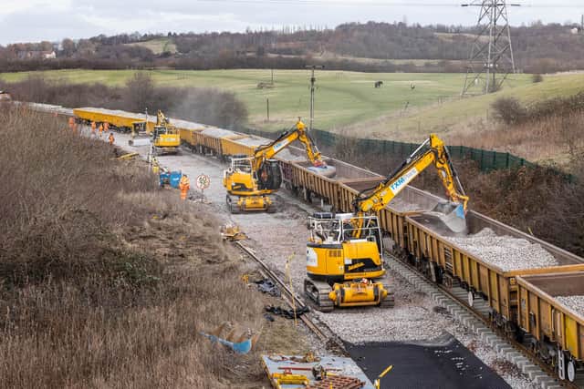 The work will enable trains to travel at higher speeds and improve the overall reliability of services passing through the area in the future