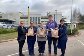 Mid Yorkshire Hospitals have created care packs to combat the cold for patients being discharged from hospitals in Dewsbury, Wakefield and Pontefract.