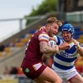 Batley Bulldogs defeated Halifax Panthers in their Summer Bash clash at the LNER Community Stadium, York. Photo by Simon Hall.