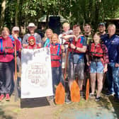 Kim Leadbeater took part in British Canoeing’s ‘Big Paddle Clean Up’ alongside canoeists and paddleboarders working to remove junk and plastic pollution from Britain’s waterways.