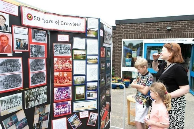 9. Crowlees Junior School celebrated its 50th birthday with a family fun day.