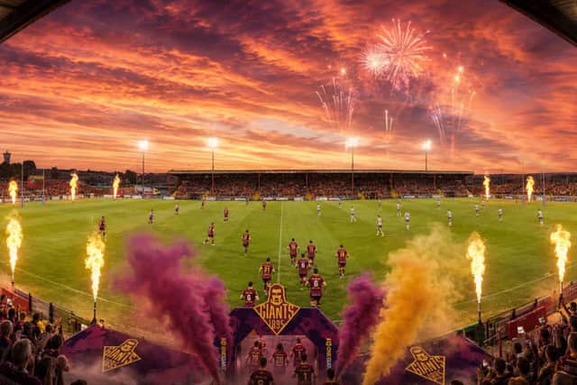 An artist's impression of how the redeveloped FLAIR Stadium could look.