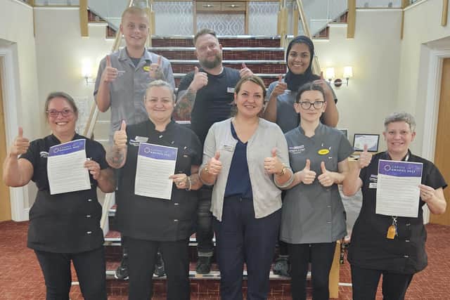 Care workers at Lydgate Lodge Care Home, on Soothill Lane, have been shortlisted for Care Team of the Year at the Caring UK Awards 2023.