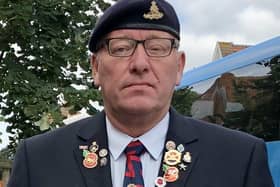 Dave Horrobin, president of the Royal British Legion’s local branch, served in the Royal Artillery for more than 20 years. He is also running the charity’s biggest fundraising campaign, the Poppy Appeal, in Mirfield.