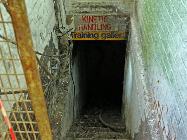 Who remembers training down there?