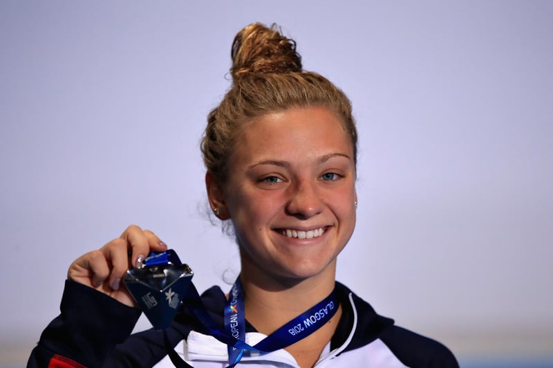 In 2010, Alicia Blagg became England's youngest ever double national champion when she won both the 1 metre springboard and 3 metre synchronised titles in the British championships. The Wakefield-born diver announced her retirement back in 2020. (Photo by Marc Atkins/Getty Images)