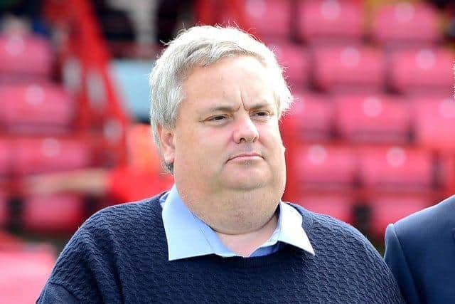Dewsbury Rams' chairman, Mark Sawyer
