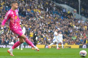 Karl Darlow's own goal gave Sheffield Wednesday a 1-1 draw before they went on to beat Leeds United on penalties in the Carabao Cup tie at Hillsborough.