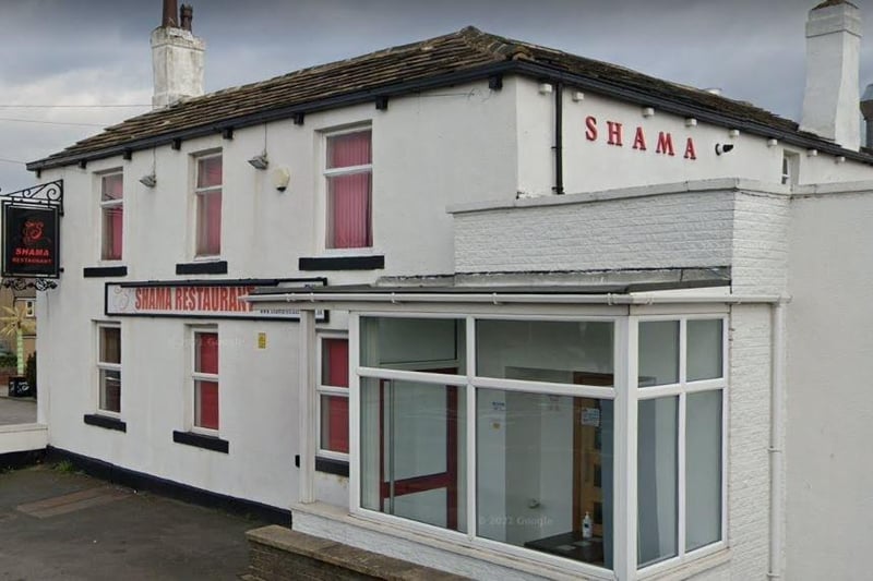 5. Shama Restaurant, Leeds Road, Heckmondwike