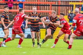 Dewsbury Rams are just one win away from clinching the League 1 title after victory over North Wales Crusaders. (Photo credit: Thomas Fynn)