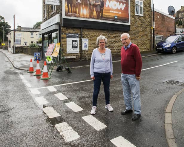 Lib Dem Cleckheaton ward councillors Kath Pinnock and Andrew Pinnock.