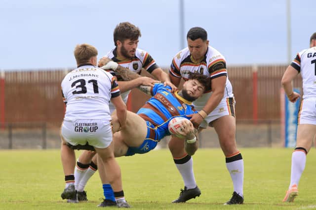 Dewsbury Rams in action this season. Photo credit: Thomas Fynn