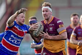 Action from Batley Bulldogs' Challenge Cup win over Rochdale. (Photo credit: Paul Butterfield).