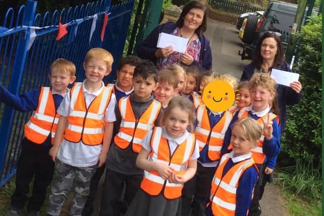 Fieldhead Primary Academy pupils have been spreading kindness ‘hug’ cards to the local community in Birstall