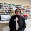 Fatima Fakech at Advanced Care Pharmacy in Cleckheaton.