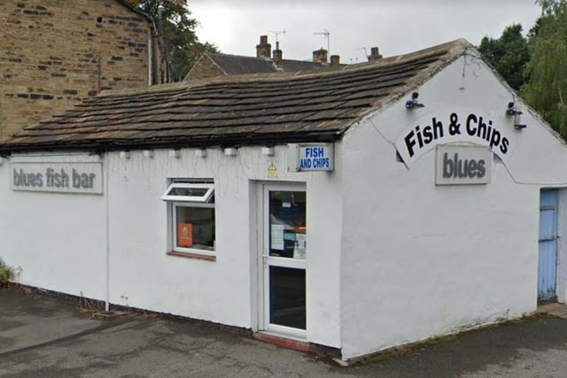 7. Blues Fish Bar, Norristhorpe Lane, Liversedge - 4.6/5 (based on 183 Google reviews)