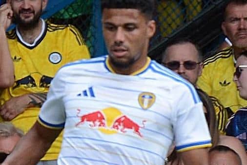 James Justin scored Leeds United's second goal in their Carabao Cup tie at Nottinghm Forest.